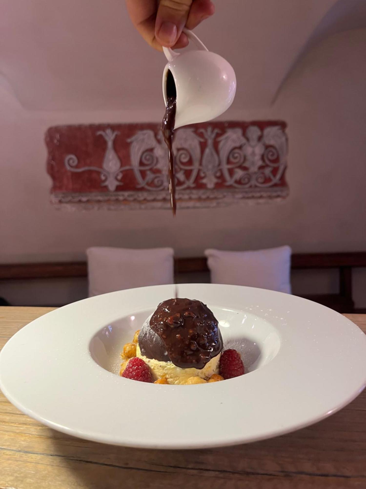 Albergo Commercio - Ristorante Mas-Ci Clusone Esterno foto